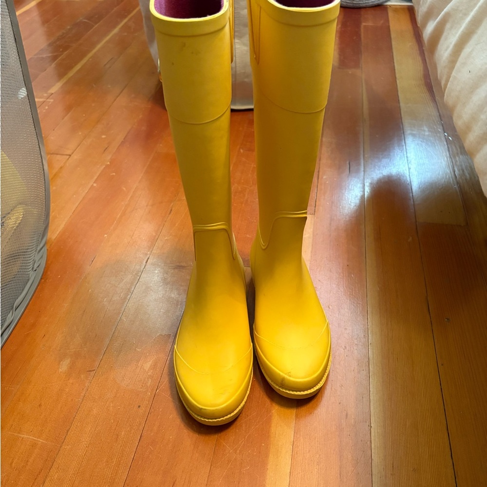 Yellow Rain Boots